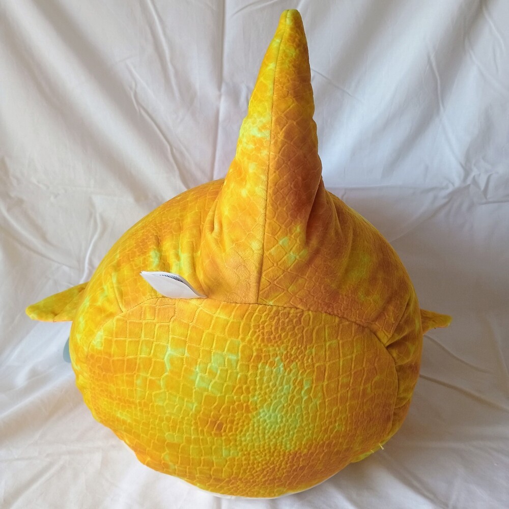Squishmallows: DIERIC THE DRAGON 11" Yellow, Mohawk Red Orange Soft Plush Toy - Picture 6 of 7